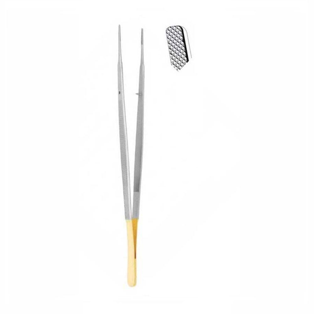 Gewebezange TC, Gerald, anatomisch, 180 mm – Precision Dental, Surgical Hand Instruments