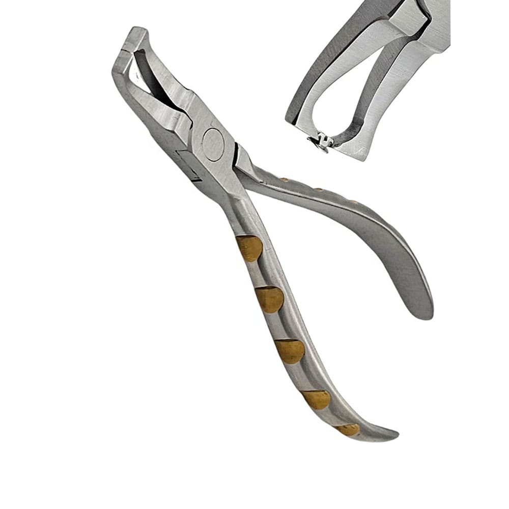 Pince de dépose de brackets à embout courbé – Precision Dental, Pliers