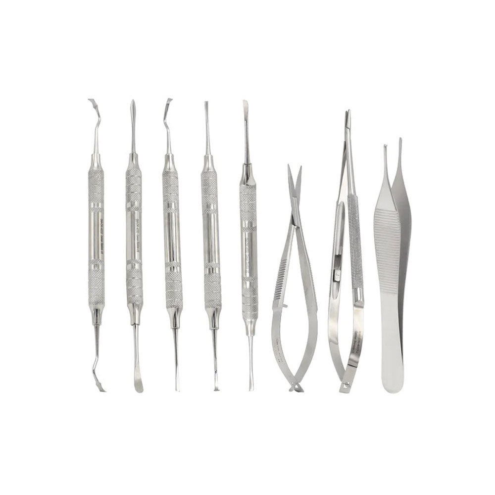 7 Pc Microsurgery Instruments Set – Precision Dental, Implant Surgical Kits