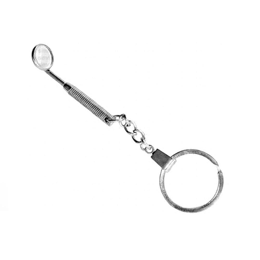 Schlüsselanhänger Dentalspiegel – Precision Dental, Mirrors & Explorers