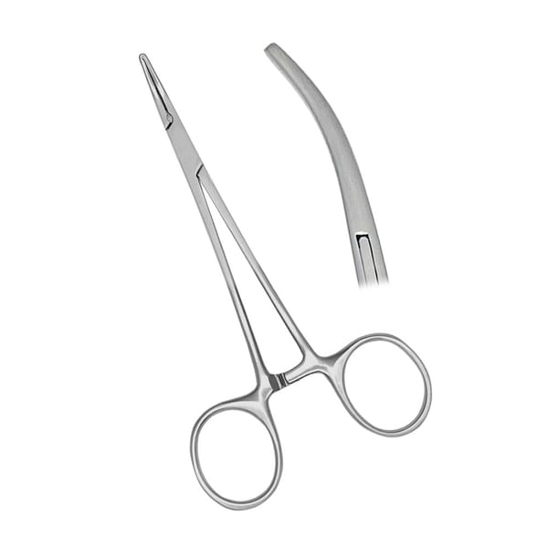 Halstead Mosquito Forceps 12.5cm Curved 1×2 Teeth