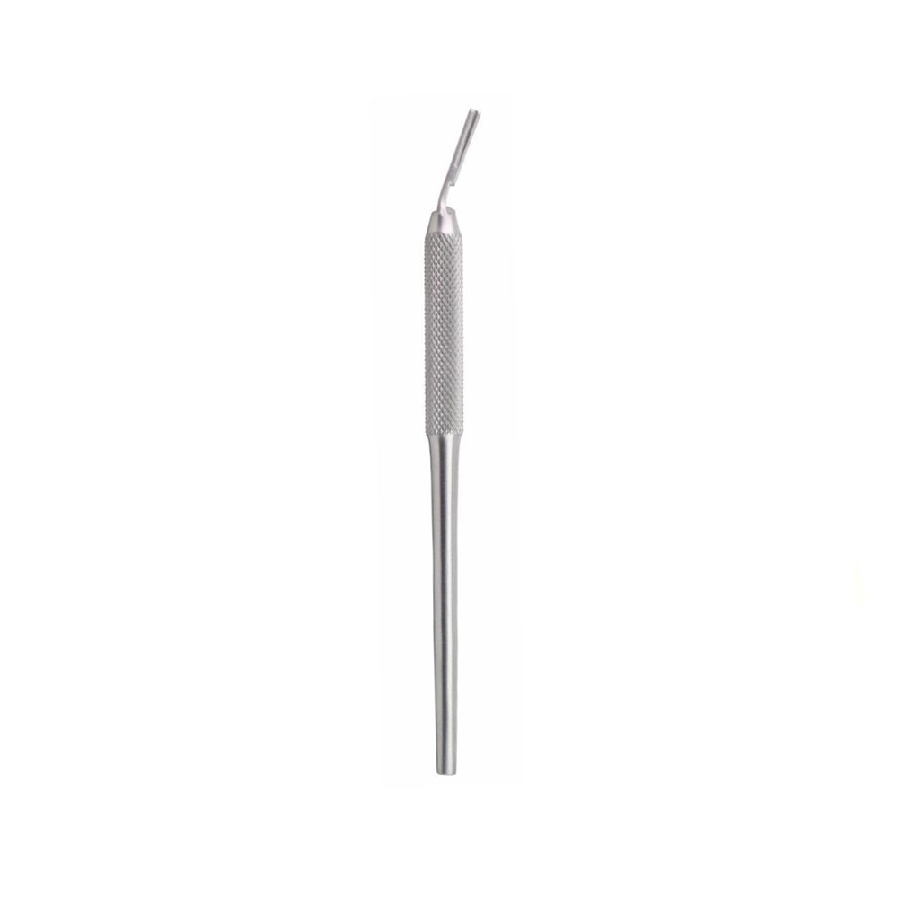 Manche de scalpel rond n°5, courbé – Precision Dental, Scalpels & Blades