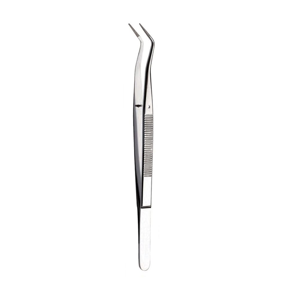 Meriam-Pinzette mit gezahntem Griff – Precision Dental, Pinzetten