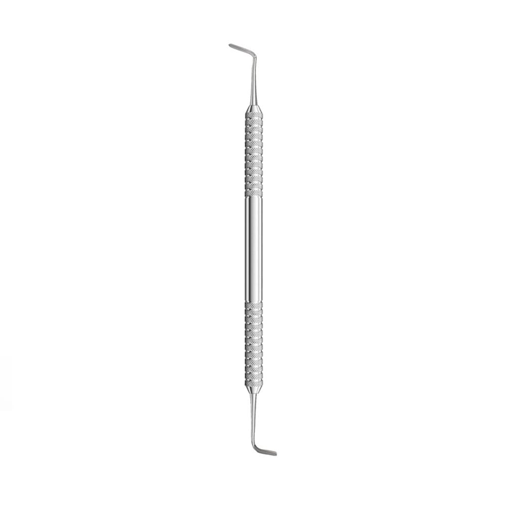 I.P.C. Sculpteur interproximal — lame longue 1,4 mm × 10,5 mm, décalage 45°, manche plein – Precision Dental, Filling Instruments