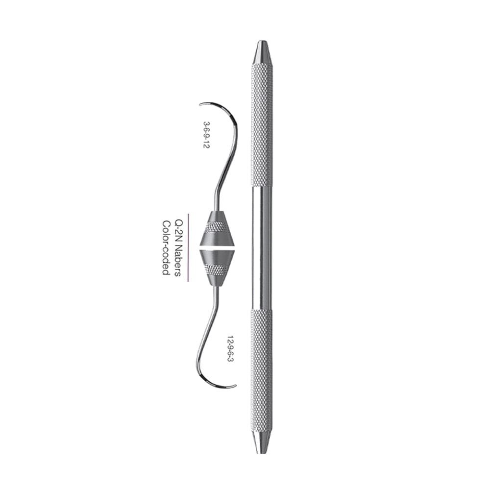 Sondes de furcation double embout Q-2N Nabers – Precision Dental, Explorers