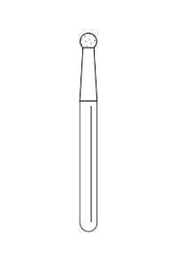 801016 – Round – Premier Dental, Diamond Burs