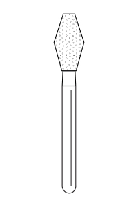 811037 – Barrel – Premier Dental, Diamond Burs