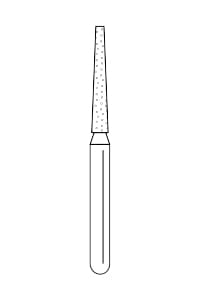 847L014 – Flat-End Taper – Premier Dental, Diamonds