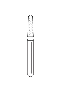855016 – Round-End Taper – Premier Dental, Diamond Burs
