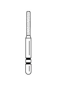 574.7 – KS Cylinder (Round Edge) – Premier Dental, Diamond Burs
