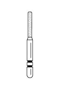 574.7 – KS Cylinder (Round Edge) – Premier Dental, Diamonds