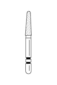 767.7 – Round-End Taper – Premier Dental, Diamonds