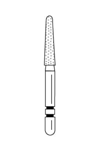 770.8 – Round-End Taper – Premier Dental, Diamonds