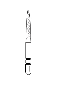 260.8 – Flame – Premier Dental, Diamond Burs