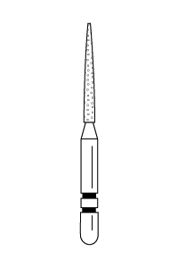 261.8 – Flame – Premier Dental, Diamond Burs