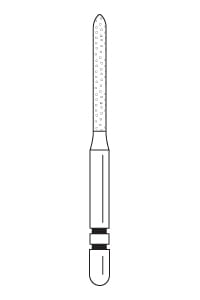 511.10 – Modified Beveled Cylinder – Premier Dental, Diamonds