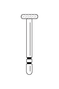 863 – Wheel – Premier Dental, Diamond Burs