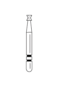 1210 – Amalgam Remover – Premier Dental, Diamond Burs