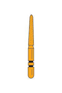 252.SB S ShortCut™ Gold-Plated Curettage – Premier Dental, Diamond Burs