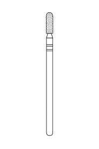 X575.7 – Parallel Cylinder Round-End – Premier Dental, Diamond Burs