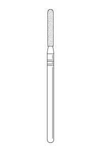 X590.12 – Parallel Cylinder Round-End – Premier Dental, Diamonds