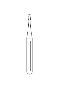 830008MS – Pear – Premier Dental, Diamond Burs