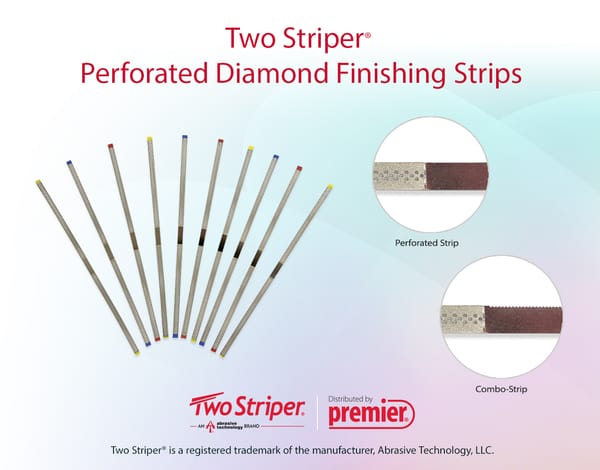 Perforated Diamond Finishing Strips 350 Fine