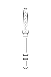 770.8Z – TSZtech™ – Round-End Taper – Premier Dental, Diamonds