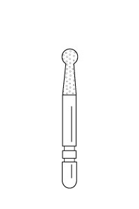 125NZ – TSZtech™ – Round – Premier Dental, Diamond Burs