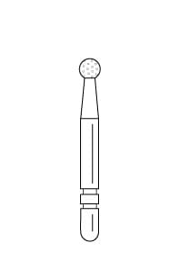 L125Z Long Shank – TSZtech™ – Round – Premier Dental, Diamanten