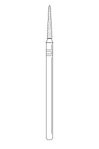 X769.10Z – TSZtech™ – Round-End Taper – Premier Dental, Laboratory Rotary Instruments