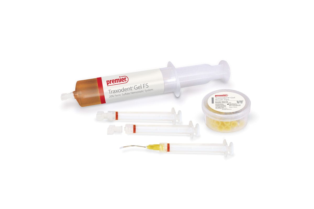 Traxodent Gel FS – Premier Dental, Blutstillung