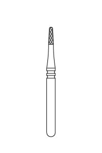 Two Striper® EURO 247-009 – Round-End Taper – Premier Dental, Diamonds