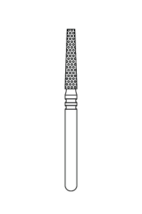 847-016 – Flat-End Taper – Premier Dental, Diamond Burs