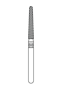 850-016 – Round-End Taper – Premier Dental, Diamond Burs