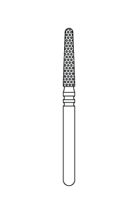 856-016 – Round-End Taper – Premier Dental, Diamond Burs