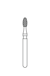 379-016 – Egg – Premier Dental, Diamond Burs