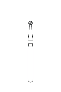 801-012 – Round – Premier Dental, Diamond Burs