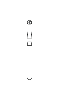 801-014 – Round – Premier Dental, Diamond Burs