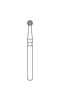 801-016 – Round – Premier Dental, Diamond Burs