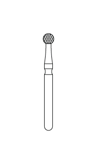 801-021 – Round – Premier Dental, Diamond Burs