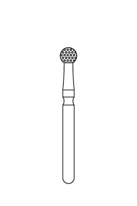 801-023 – Round – Premier Dental, Diamond Burs