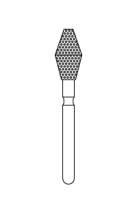 811-037 – Barrel – Premier Dental, Diamond Burs