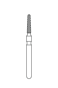 855-012 – Round-End Taper – Premier Dental, Diamond Burs