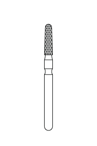 855-016 – Round-End Taper – Premier Dental, Diamond Burs