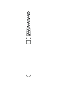 856-012 – Round-End Taper – Premier Dental, Diamond Burs