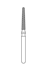 856L-014 – Round-End Taper – Premier Dental, Diamanten