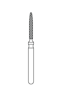 862-010 – Flame – Premier Dental, Diamond Burs