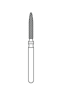 862-012 – Flame – Premier Dental, Diamond Burs