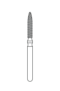 862-014 – Flame – Premier Dental, Diamond Burs